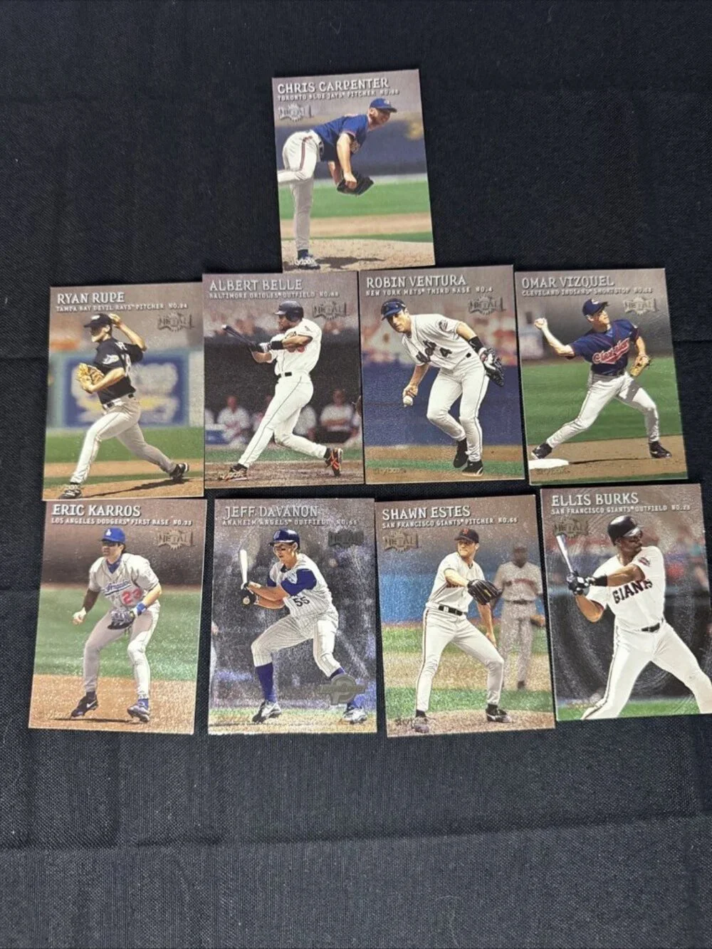 Baseball Card Lot Metal
